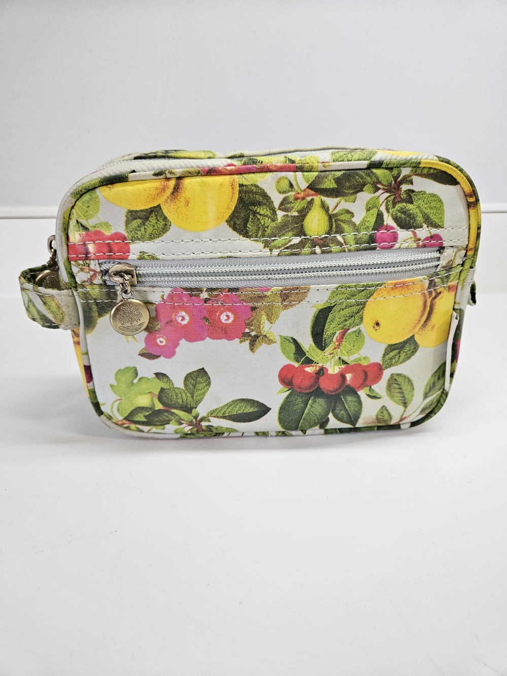 Crabtree & Evelyn Lemons Citrus Floral Travel Cosmetic Pouch Bag